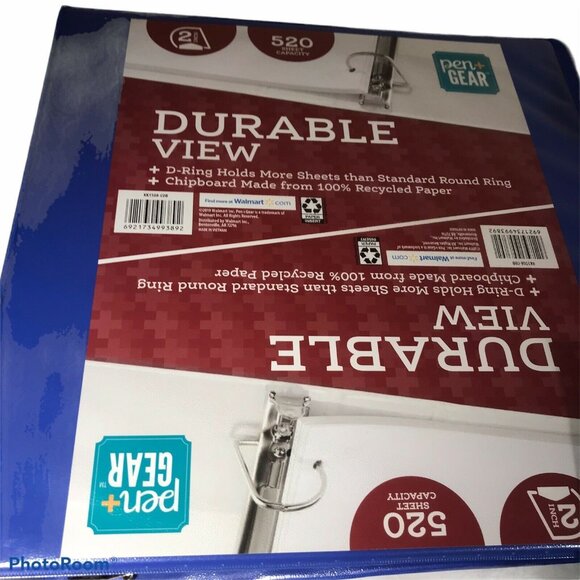 Notebook Lot Blue 520 Sheet/White 175 Sheet Notebook Paper Dividers Protectors - Picture 2 of 9